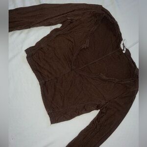 Urban Outfitters Women's Brown Top